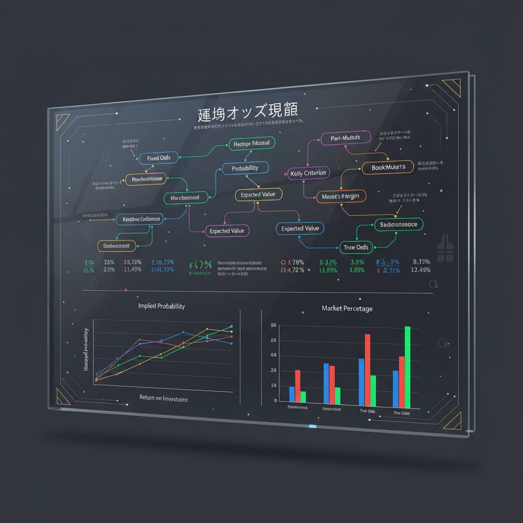 オッズ理論を解説するグラフ